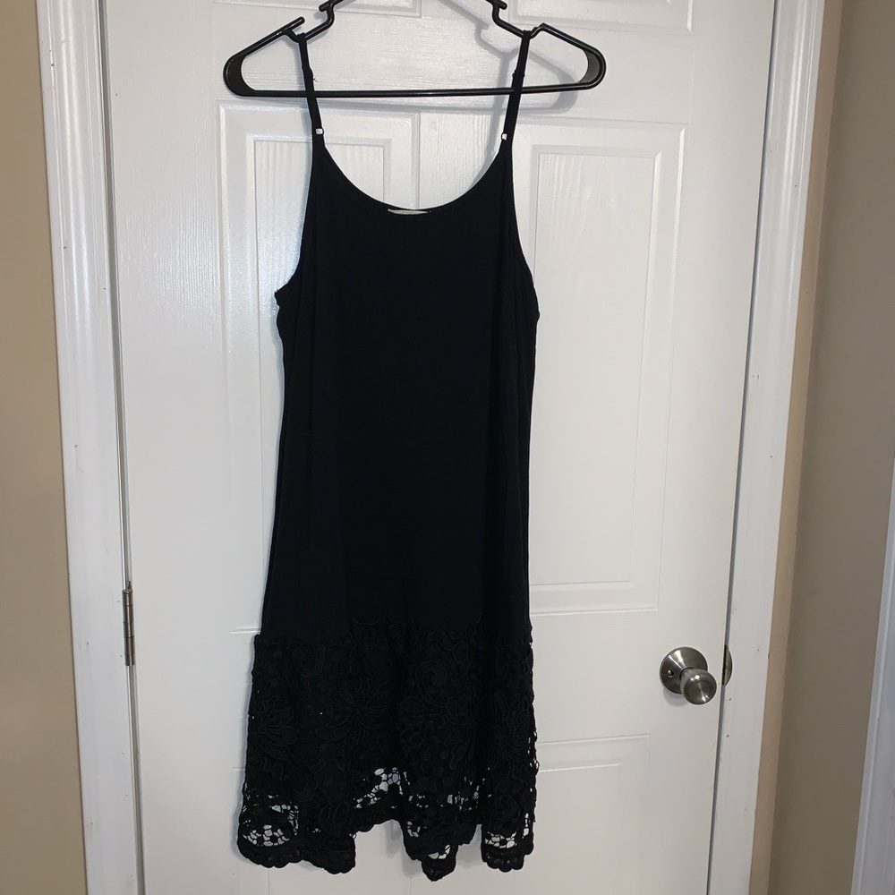Oddy lace dress extended adjustable straps sz 1xl